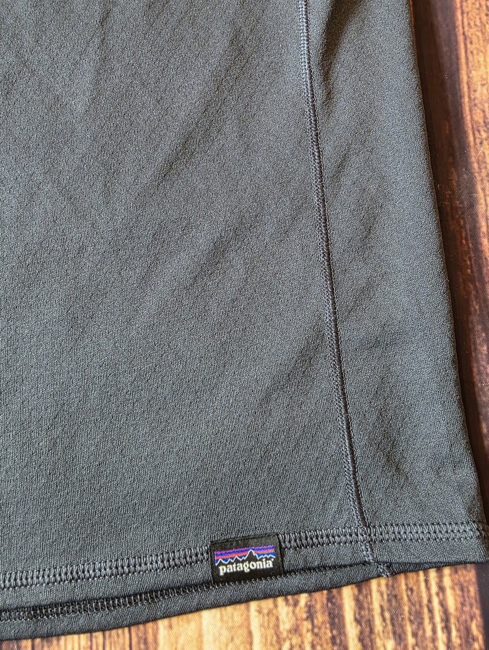 Patagonia Capilene Midweight Pullover Men's Large Gray Quarter Zip Base Layer - Picture 3 of 8